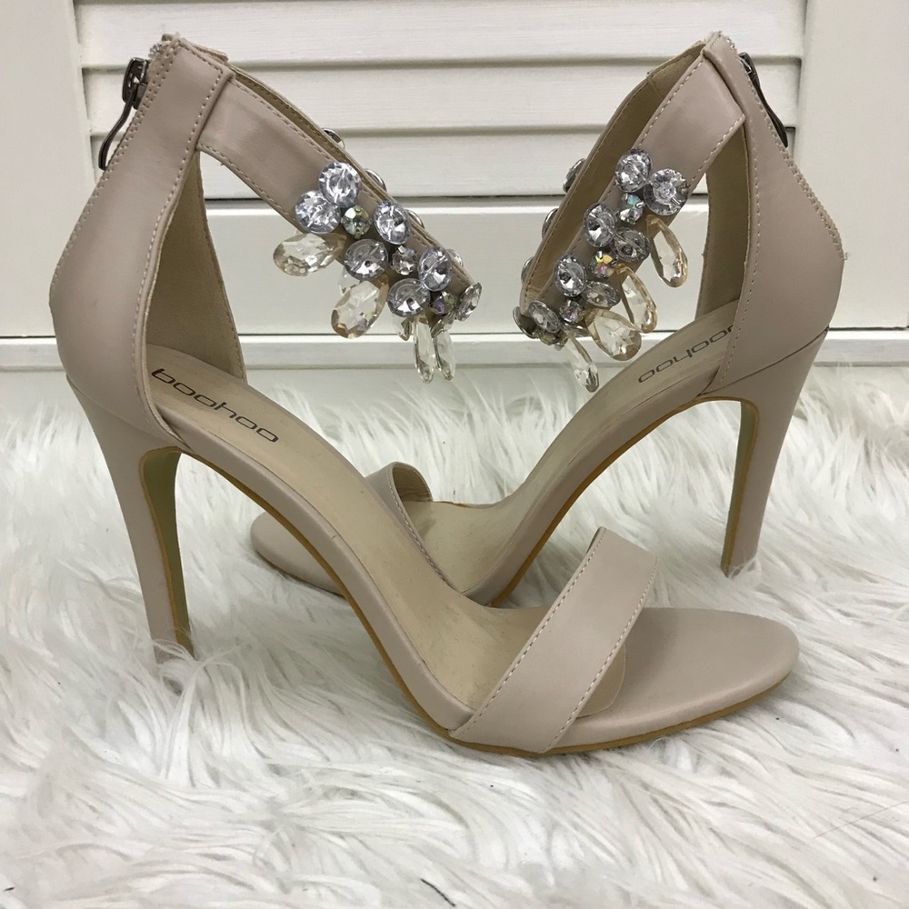 glam nude heels